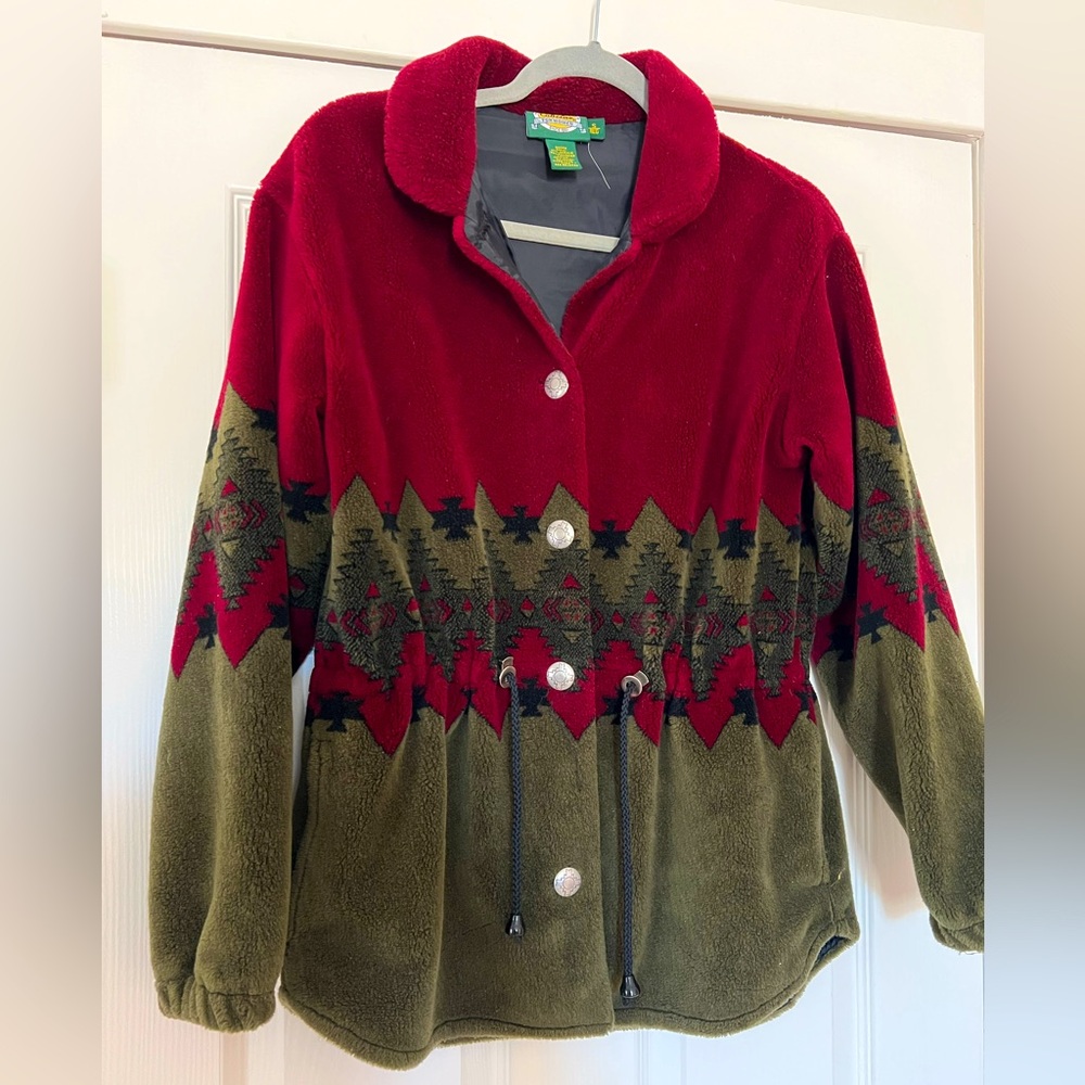Vintage Cabela’s Western Fleece Jacket